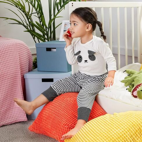 Toddler Unisex Baby Romper, Infant Cotton Jumpsuit Suit - Newborn Footed Onsies Rompers Long Sleeve Bodysuit Clothes 0M-2T in Saudi Arabia