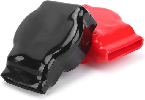 Battery Terminal Cover, Red and Black Battery Terminal Covers Positive Negative Top Post Universal Battery Terminal Insulating Protector Covers for Car Motorcycle Truck in Kuwait