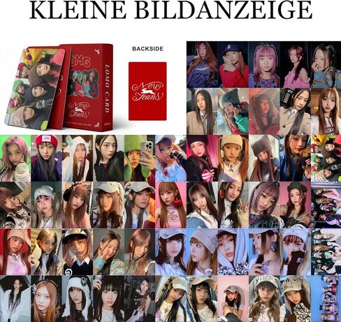 55 قطعة من بطاقات الصور Kpop - بطاقات Lomo ألبوم OMG المقاومة للماء من بطاقات Kpop لتزيين مجموعة المعجبين، هدية بطاقة تهنئة لمجموعة Kpop Girl لحفلة عيد الميلاد in Saudi Arabia