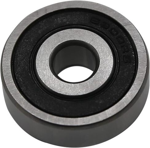 Sealed Ball Bearing - Lubricated - Chrome Steel (6201-2RS, 4) in Kuwait