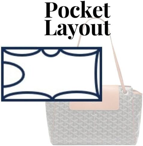 SAMORGA (5-24/ Go-Rouette-PM Rouette PM tote Bag Organizer Insert Innerbag in Saudi Arabia