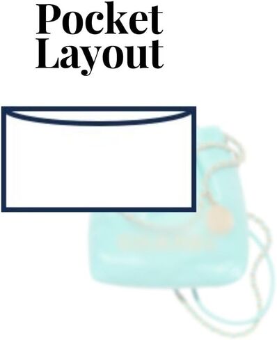 SAMORGA(3-231/ CHA-22-Mini-R CHA 22 Mini Handbag Bag Organizer Insert Innerbag Raw-Edge in Saudi Arabia