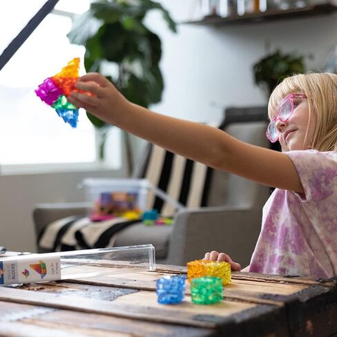 ZAZ 12 Piece Magnetic Blocks, STEM Construction Toy Building Set in Kuwait