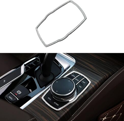 غطاء زر إيقاف تشغيل المحرك بلينغ لسيارة BMW 5 Series 6GT Series 7 Series X3 Series X4 M5، كريستال حجر الراين in Kuwait