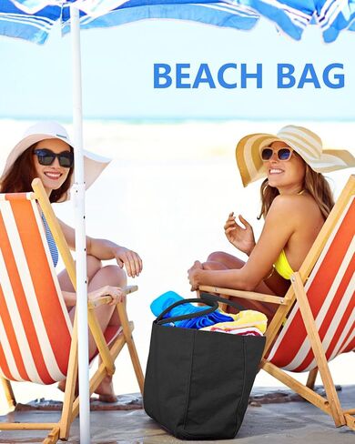 BAPHITY Large Canvas Tote Bag for Women With Pockets,Shoulder Bag Everyday Handbags for Work, Travel Essentials Carry On Bag in Saudi Arabia