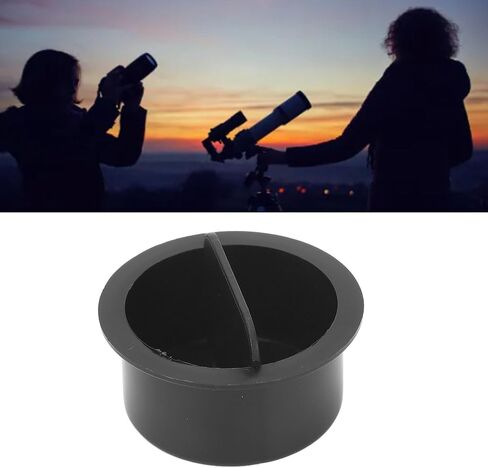 Telescope Lens Cap, Durable Telescope Dust Cap with Storage Case, Plastic Lens Dust Cover for 1.25 Inch Mounts and Eyepieces, Barlow, Diagonal Prism,Telescope Accessories in Saudi Arabia