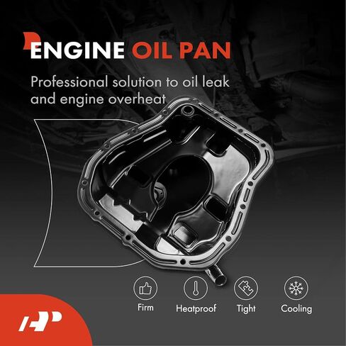 A-Premium Engine Oil Pan Sump with Drain Plug Compatible with Subaru Baja 2003-2006, Forester 1999-2005, Impreza 1993-2005, Legacy 1996-2004, Outback 2000-2005 in Saudi Arabia
