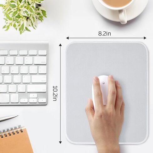 Pink Mouse Pad, Nice and Cute Mouse Pad, Splash-Proof Textured 10.2 x 8.2Inch, Stitched Edge Non-Slip Waterproof Rubber Mouse Pad in Saudi Arabia