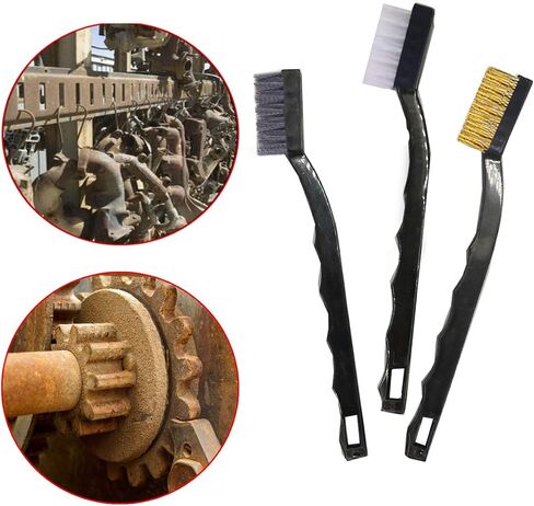 Sayago Wire Brush for Rust Removal Small Wire Brush for Cleaning Welding Slag Rust Dust and Outdoor (9 Piece Brush Set) in Saudi Arabia