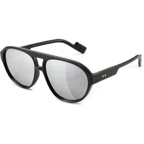 FEISEDY Sunglasses Women Men Polarized, Small 70s Aviator Frame, Retro Vintage Sun Glasses B2373