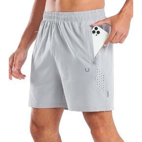 NORTHYARD Mens Running Gym Shorts 5 Inch Quick Dry Athletic Shorts for Men -Lightweight Active Workout Sport with Zip Pockets