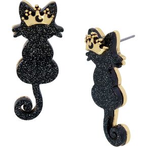 Betsey Johnson Cat Post Earrings in Saudi Arabia