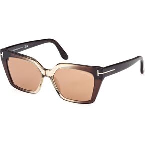 Tom Ford WINONA FT 1030 Brown Shaded/Roviex 53/15/140 women Sunglasses