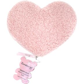 The Crème Shop Teddy Bag Plush Makeup Pouch | Makeup Bag for Travel | Toiletries Travel Bag | Cosmetic Bags for Women | Travel Essentials for Women (Faux Love) in Kuwait