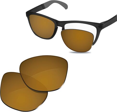 عدسات مكبرة بديلة دقيقة بنسبة 100% لـ Oakley Frogskins Mix OO9428 in Kuwait