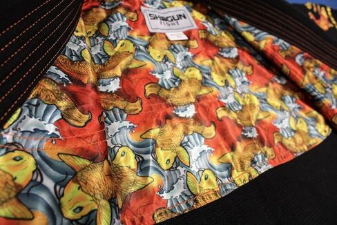 شوغون فايت جيو جيتسو جي جراند كوي 450 جرام من القطن المنسوج اللؤلؤي الفاخر BJJ in Kuwait