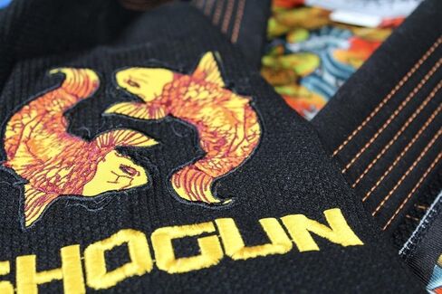 شوغون فايت جيو جيتسو جي جراند كوي 450 جرام من القطن المنسوج اللؤلؤي الفاخر BJJ in Kuwait