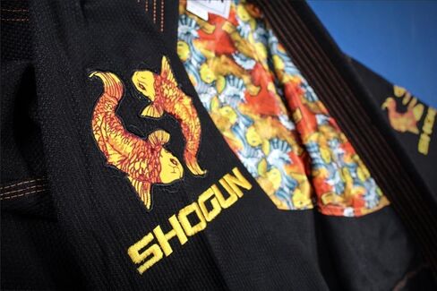 شوغون فايت جيو جيتسو جي جراند كوي 450 جرام من القطن المنسوج اللؤلؤي الفاخر BJJ in Kuwait