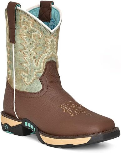 CORRAL LADIE'S BLACK HYDRO RESIST FARM&RANCH DUAL DENSITY SOLE SQ TOE, RUBBER SOLE, RANCHING W5000 in Saudi Arabia