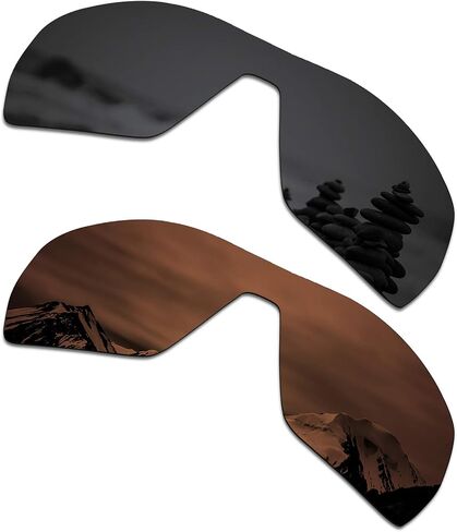 SmartVLT Men's Replacement Lenses for Oakley Offshoot OO9190 Sunglass - More Options in Saudi Arabia