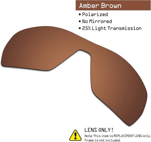 SmartVLT Men's Replacement Lenses for Oakley Offshoot OO9190 Sunglass - More Options in Saudi Arabia