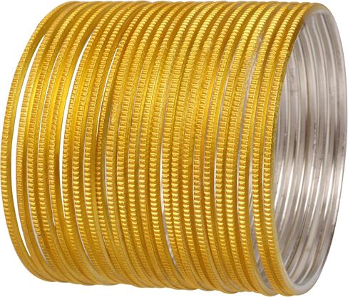 Touchstone "Colorful Bangle Collection Indian Bollywood Exclusive Colors Designer Jewelry Special Extra Large Size Bangle Bracelets. Set of 24 for Women. in Saudi Arabia