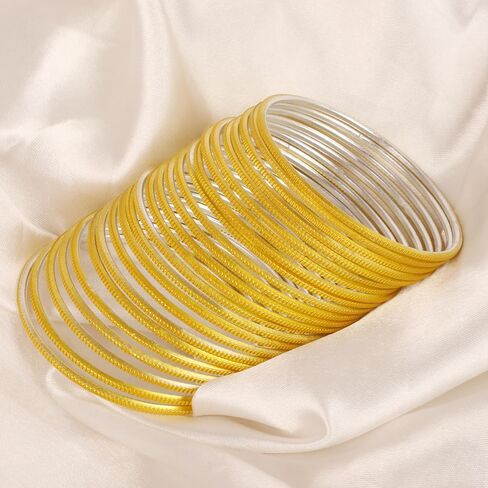 Touchstone "Colorful Bangle Collection Indian Bollywood Exclusive Colors Designer Jewelry Special Extra Large Size Bangle Bracelets. Set of 24 for Women. in Saudi Arabia