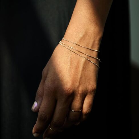 Gold Bracelets for Women,Dainty Bracelets Set for Women Trendy, Gold Bracelets Stack With Beaded, Cuban, Paperclip, Heart, Snake, Rope, Pearl, Cross, Hand Chain, Silver Jewelry Gifts for Women Christmas in Saudi Arabia