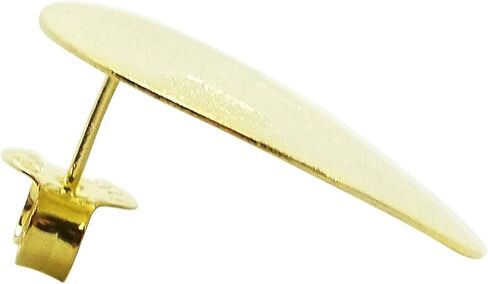 Sheila Fajl 1" Blair Disc Stud Earrings in Gold Plated in Kuwait