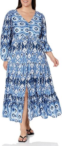 Avenue Women's Plus Size Maxi Elouise in Saudi Arabia