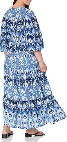 Avenue Women's Plus Size Maxi Elouise in Saudi Arabia