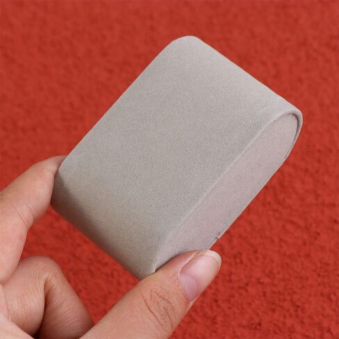 6 Pcs Velvet Bracelet Pillow, Solid Color Watch Display Pillow Holder Pad, Soft Wristwatch Cushion Bangle Packaging Stand Jewelry Organizer in Saudi Arabia