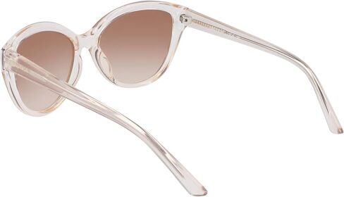 NAUTICA Women's N2241S Cat Eye Sunglasses, Crystal Beige, One Size in Saudi Arabia