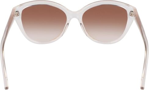 NAUTICA Women's N2241S Cat Eye Sunglasses, Crystal Beige, One Size in Saudi Arabia