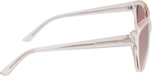 NAUTICA Women's N2241S Cat Eye Sunglasses, Crystal Beige, One Size in Saudi Arabia