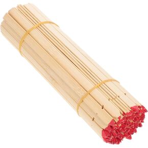 Gadpiparty 100pcs Chinese Fortune Sticks Unfinished Blank Fortune Telling Sticks Wood Pick up Stick Game Accessories Antique Divination Props