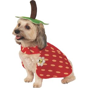 Rubie's Easy-On Strawberry Pet Costume, X-Large