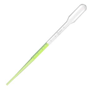 Plastic Pipettes Transfer Calibrated Disposable Eye Dropper for Lip Gloss Transfer Essential Oils Science Laboratory Experiment DIY Art (5ml,100)