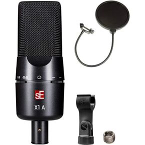 sE Electronics X1 A Large-Diaphragm Condenser Microphone Bundle with Pop Screen Filter