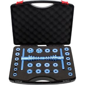 Bike Bearing Press Kit, Turning Point for Bike Wheel Hub Universal Bicycle Bearing Press Kit, Soft Tail Frame Drift Bearing Tool Kit for Bicycle Repair