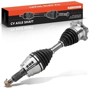 A-Premium Pair (2) Front CV Axle Shaft Assembly Compatible with Chevy Silverado 1500/2500/3500 HD, Suburban 2500, Avalanche 2500 & GMC Sierra, Yukon XL 2500 & Hummer H2, 1999-2013, 4WD, Left and Right