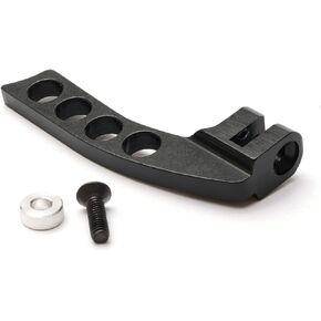 Transmitter Neck Strap Balancer, Aluminum Neck Strap Balancer Adapter with 4 Holes for RC Transmitter Taranis Flysky Futaba (Horizontal Hang)