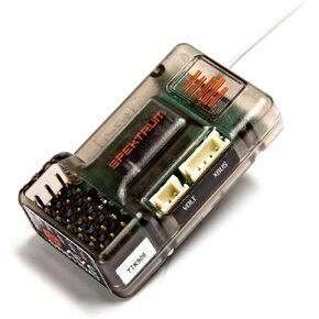 Spektrum SR6110AT 6-Channel AVC Telemetry Surface Receiver, SPMSR6110AT, Green