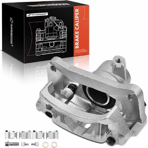 A-Premium Disc Brake Caliper Assembly with Bracket Compatible with Select Lexus and Toyota Models - LX450 1996-1997, Land Cruiser 1993-1997, L6 4.5L - Rear Right Passenger Side