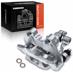 A-Premium Disc Brake Caliper Assembly with Bracket Compatible with Select Buick, Oldsmobile & Pontiac Models - LeSabre, Park Avenue, Aurora, Bonneville - Rear Left Driver Side