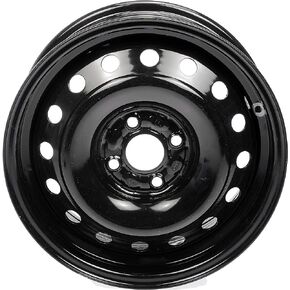 Dorman 939-246 15 x 6 In. Steel Wheel Compatible with Select Chevrolet / Pontiac Models, Black
