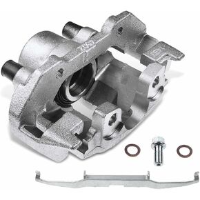 A-Premium Disc Brake Caliper Assembly with Bracket Compatible with Select Mercedes-Benz, Freightliner and Dodge Models - Sprinter 2500 2002-2006, Sprinter 3500 2005-2006, Sprinter, 2.7L - Rear Driver