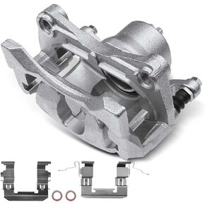 A-Premium Disc Brake Caliper Assembly with Bracket Compatible with Select Nissan Models - Altima 2010 2011 2012 2013 - Front Left Driver Side