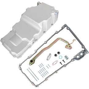 labwork Aluminum Rear Oil Pan Kit 302-3 Replacement for Camaro Firebird GM F-body G-body A-body LSX LS1 LS2