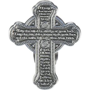 Cathedral Art, Irish Prayer (Abbey & CA Gift) Auto Visor Clip, Cross, 2 2.50 inches